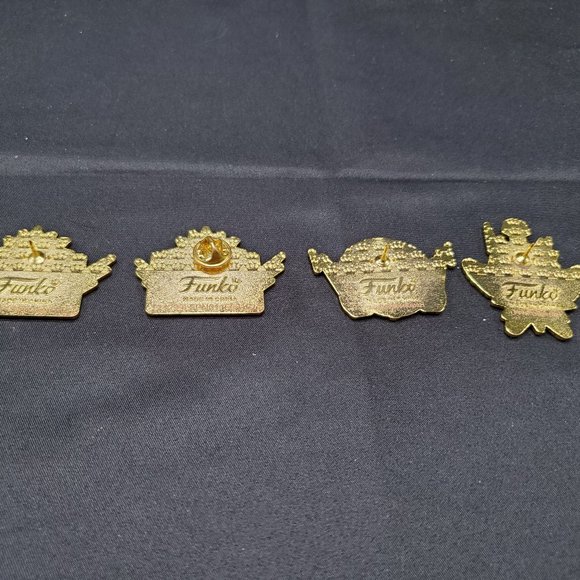 Set of 4 Funko Pop Music Metal and Enamel Pins - Picture 4 of 4